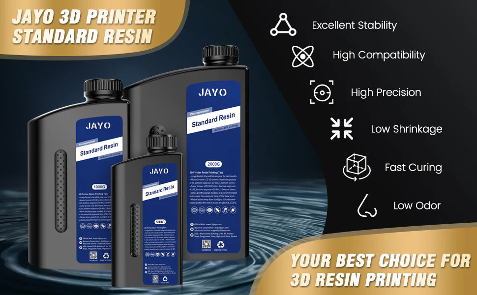 JAYO Standard Resin 1KGx2 – Fotopolimerowa Żywica do Druku 3D