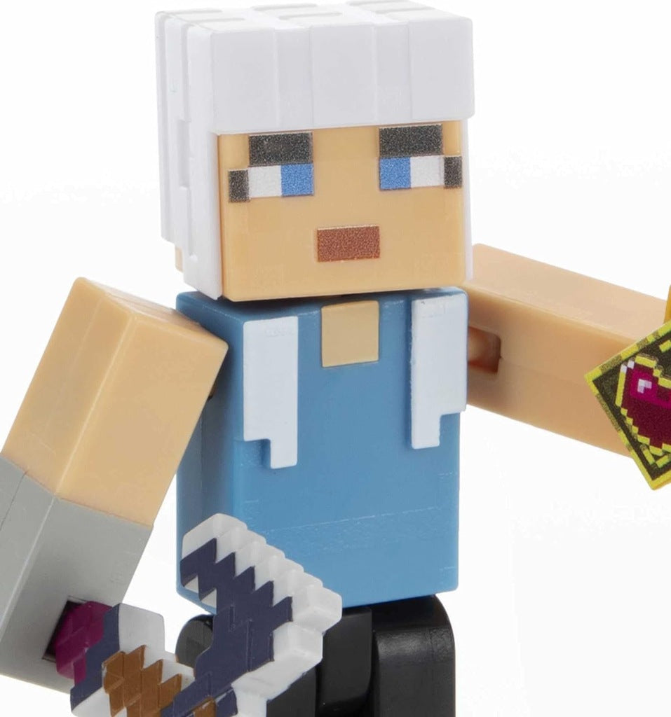 Figurka dla dzieci Greta z Minecraft Dungeons 8,3 cm plus akcesoria