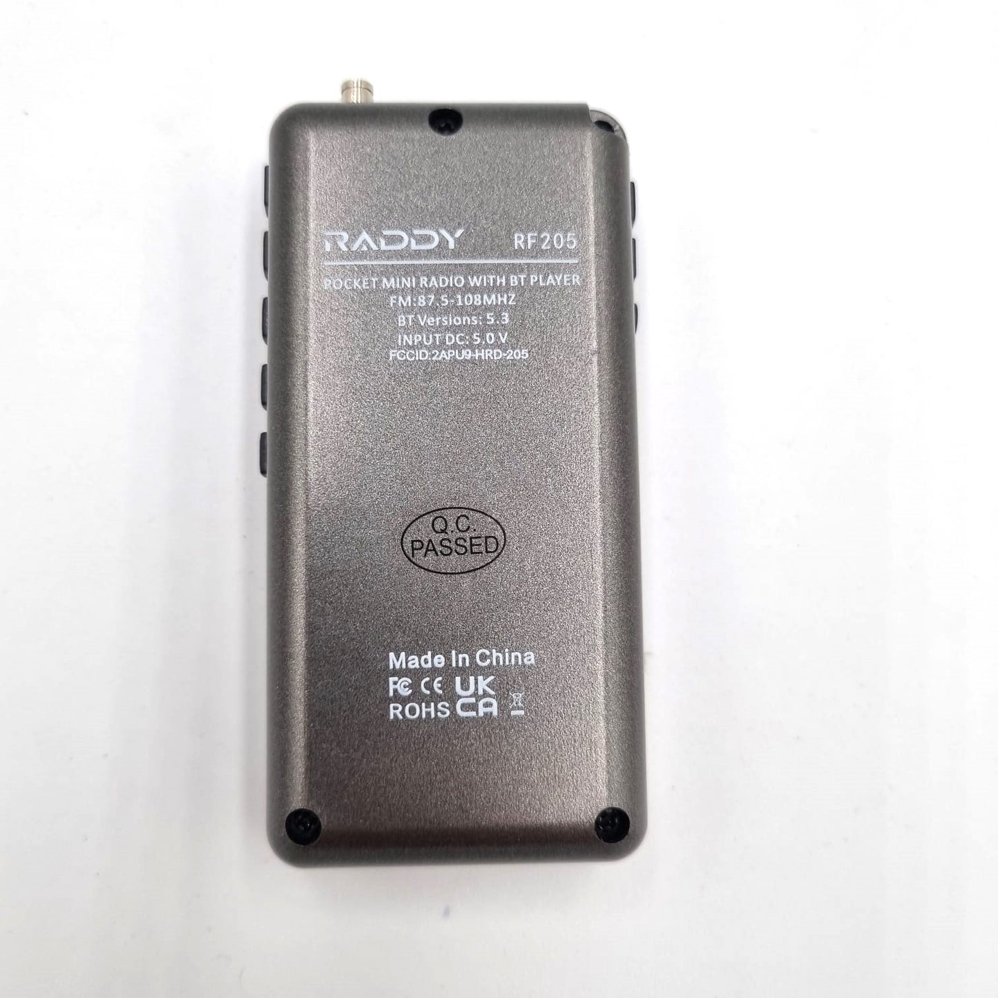Radio kieszonkowe RADDY RF205 FM Bluetooth 5.3 przenośne