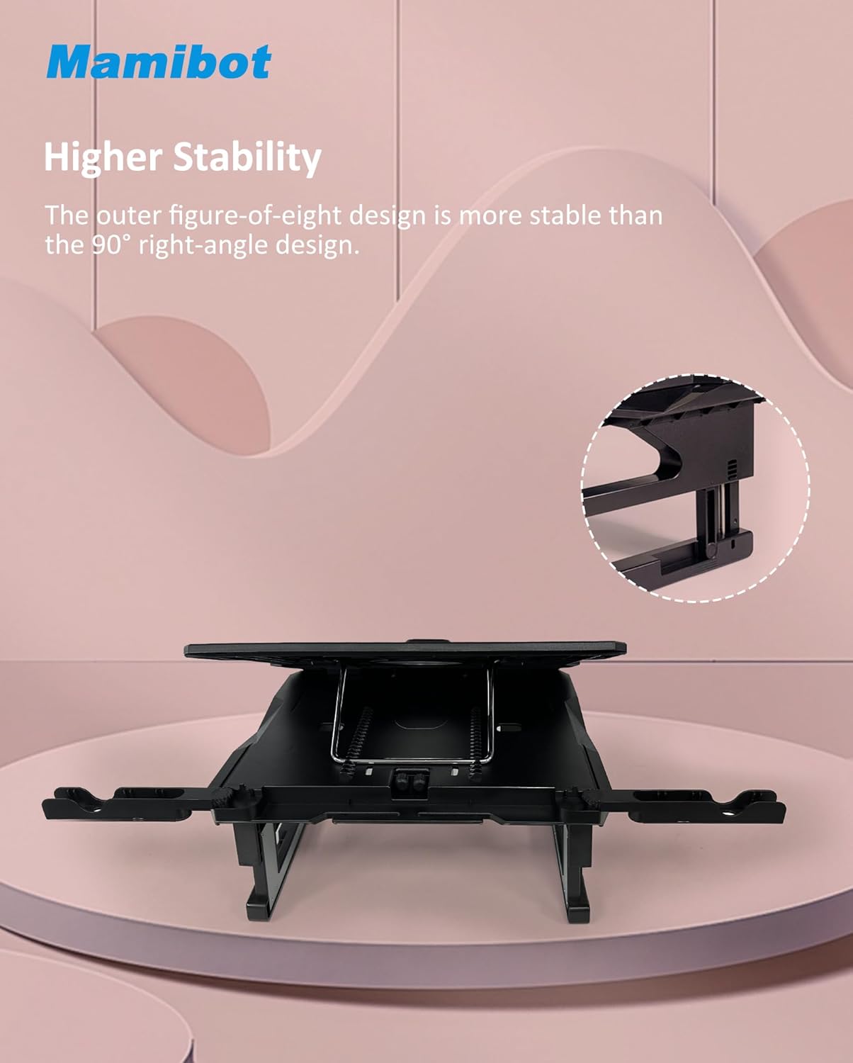 Stojak podstawka pod laptop Mamibot regulowany 360°