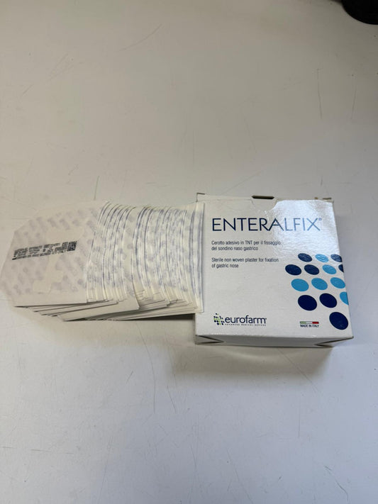 Enterafix – 80 szt. sterylne plastry mocujące do sond nosowo-żołądkowych, Eurofarm (Made in Italy)