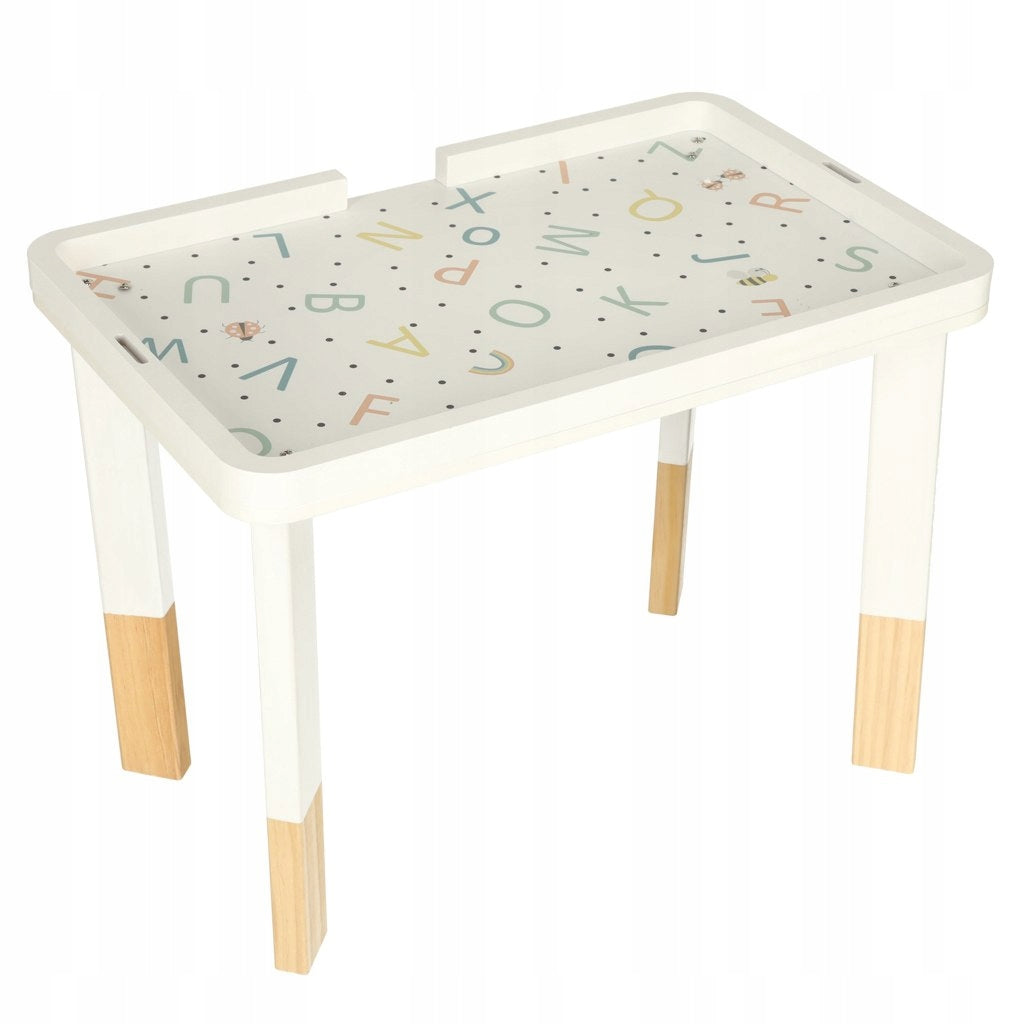 Lulilo Stolik manipulacyjny edukacyjny montessori kolorowy