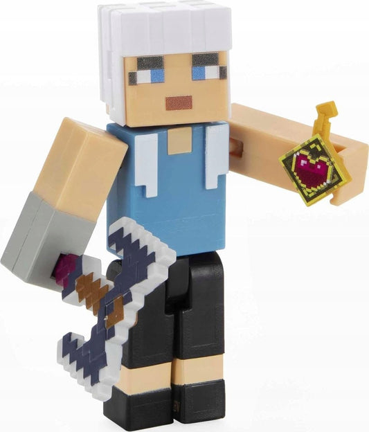 Figurka dla dzieci Greta z Minecraft Dungeons 8,3 cm plus akcesoria