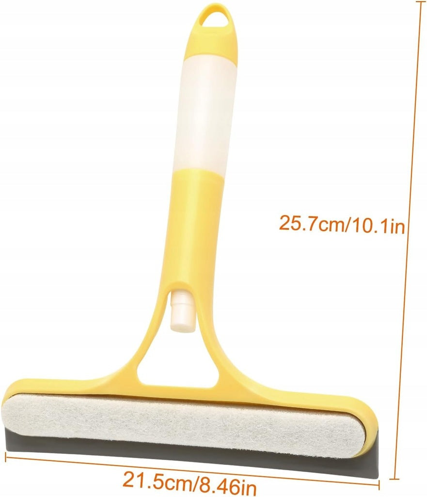 Ściągaczka do wody pary z szyb kabin luster z haczykiem 21,5 cm 2 szt