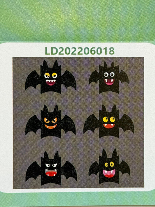 🎃 Zestaw Kreatywny – Nietoperze DIY do Dekoracji Halloweenowych 🦇