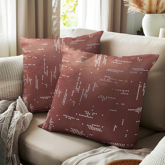 Poszewki na poduszki z grubej tkaniny 60x60 cm 2 sztuki