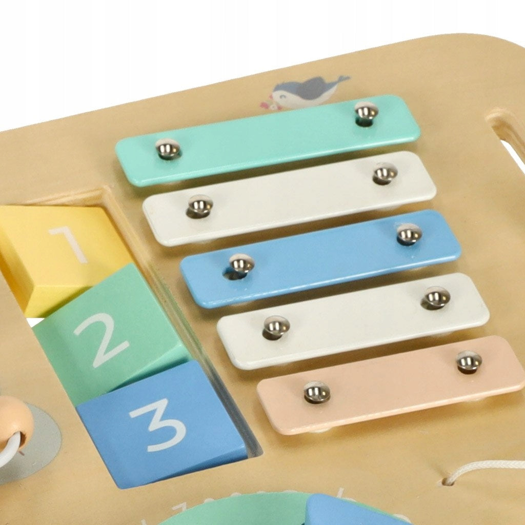 Lulilo Stolik manipulacyjny edukacyjny montessori kolorowy
