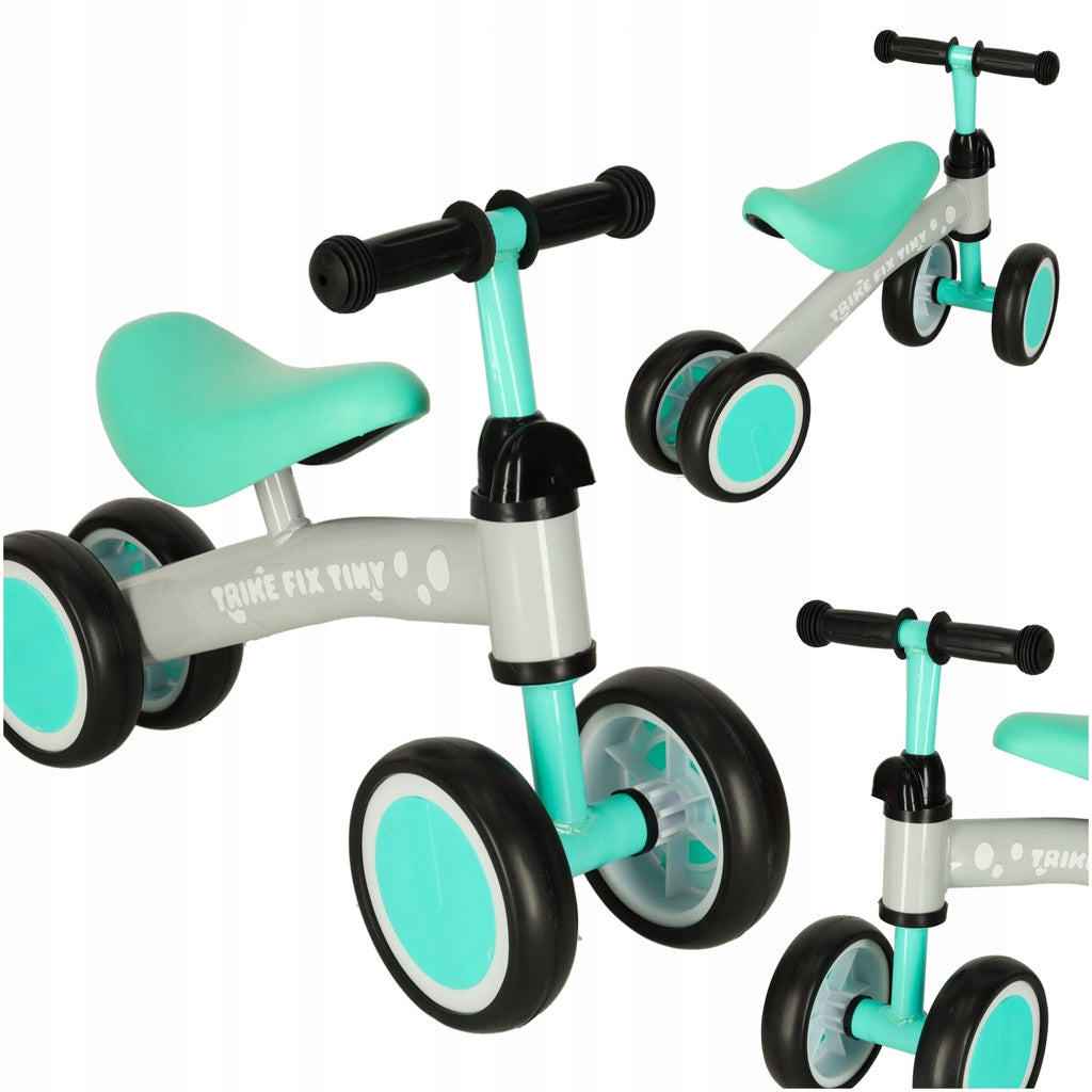Rowerek Trike Fix Tiny czterokołowy biegowy mięta