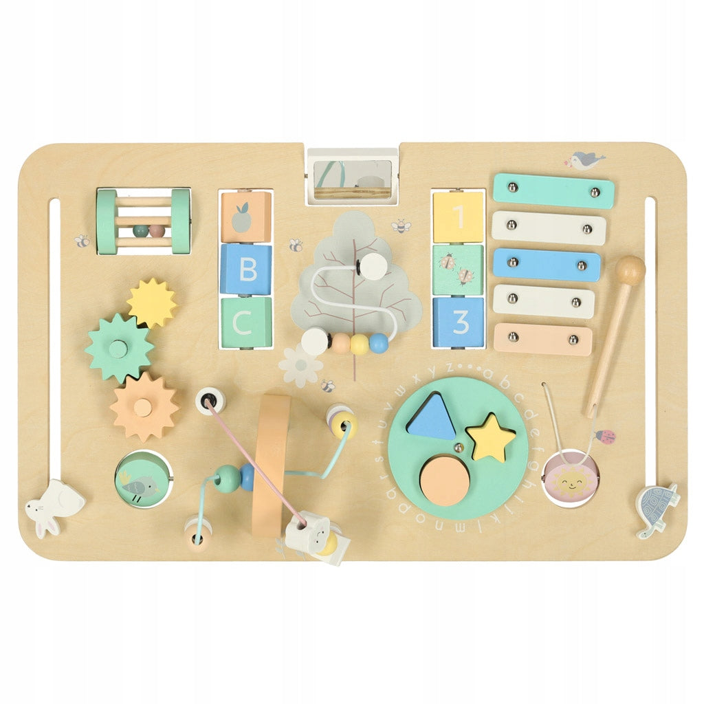 Lulilo Stolik manipulacyjny edukacyjny montessori kolorowy