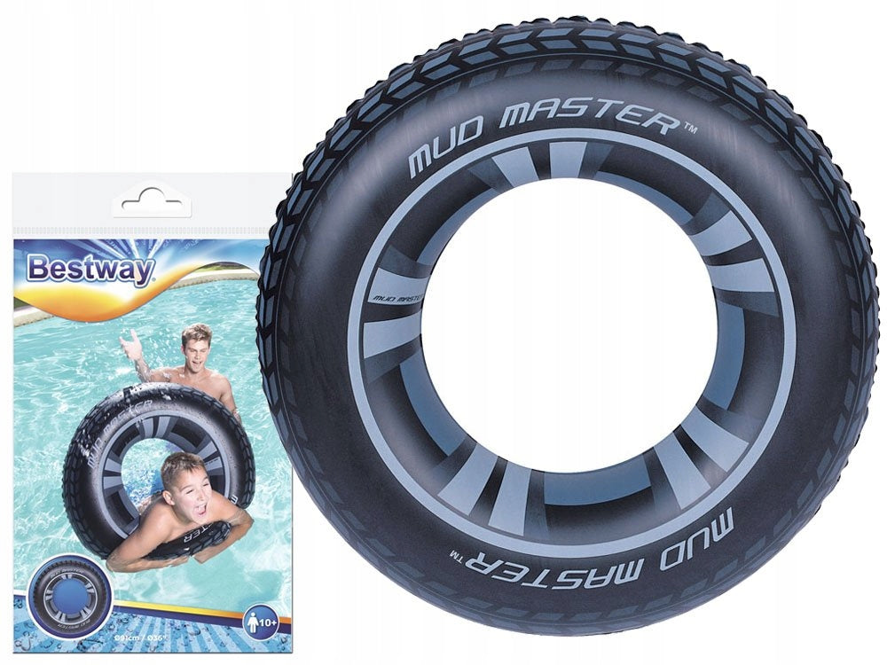Koło do pływania Bestway 36016 91 cm granatowe
