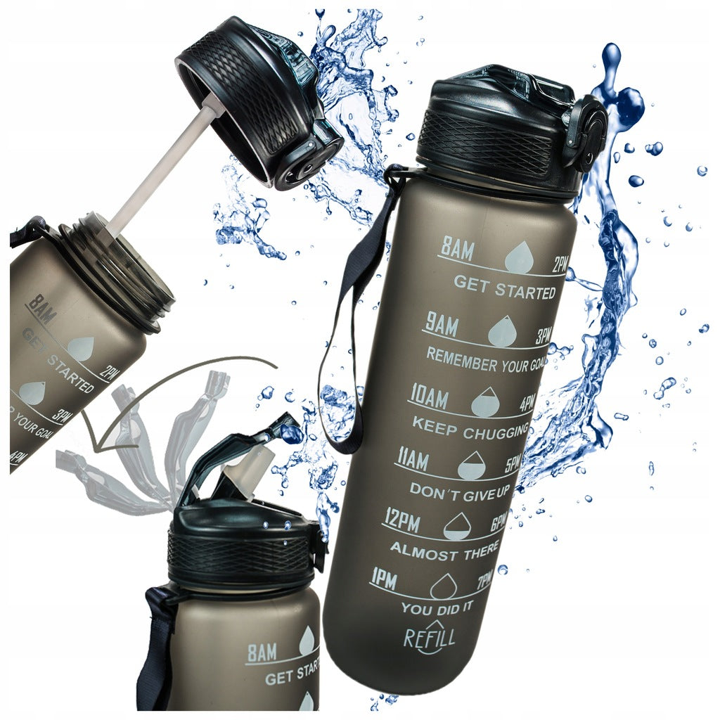 Bidon 1000 ml czarny