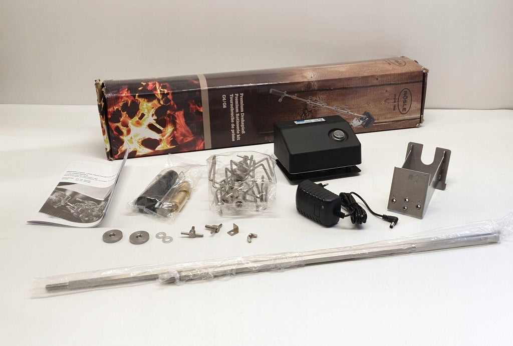 ROSLE 25436 ELEKTRYCZNY ROŻEN DO GRILLA G4/G6