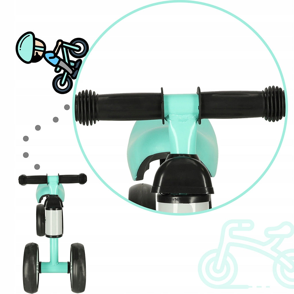 Rowerek Trike Fix Tiny czterokołowy biegowy mięta