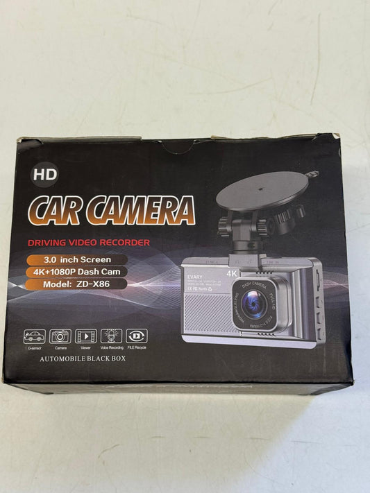 Kamera Samochodowa ZD-X86 4K + 1080P – Rejestrator Jazdy z Ekranem 3.0”